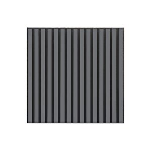 Mdf Akustik Duvar Ve Tavan Kaplama Paneli 60x60 Cm - Antrasit