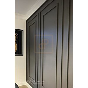 Boyanabilir Duvar Çıtası 4 Cm-düz (10 Boy-12 Metre-120cm)