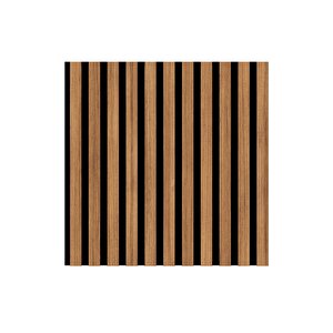 Mdf Akustik Duvar Ve Tavan Kaplama Paneli 50x50 Cm - Teak