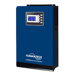 Tommatech New 3k 3000w 24v Pwm 1faz Akıllı İnverter Çevirici İnvertör