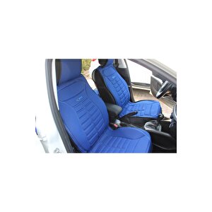 Opel Astra H Hb Lüx Oto Koltuk Minderi Ön Arka 5'li Set Five Star Serisi Mavi̇