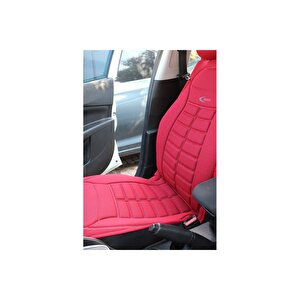 Fiat Siena Lüx Oto Koltuk Minderi Ön Arka 5'li Set Five Star Serisi Kirmizi