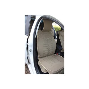 Dodge Caliber Lüx Oto Koltuk Minderi Ön Arka 5'li Set Five Star Serisi Bej