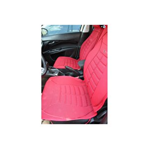 Alfa Romeo Gtv Lüx Oto Koltuk Minderi Ön Arka 5'li Set Five Star Serisi Kirmizi