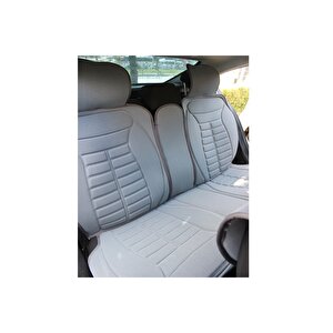 Fiat Egea Sedan Lüx Oto Koltuk Minderi Ön Arka 5'li Set Five Star Serisi Gri̇ Gri