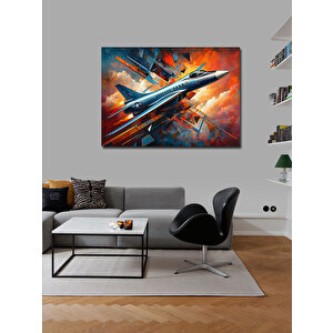 Kanvas Tablo Hızlı Jet Kalkışı 100x140 cm