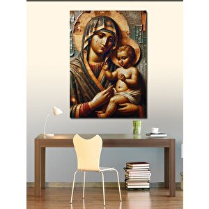 Kanvas Tablo Madonna Ve Çocuk 100x140 cm