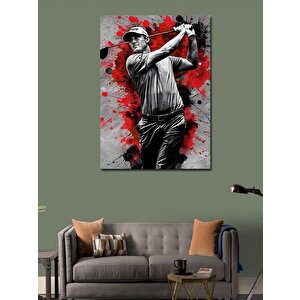 Kanvas Tablo Golf Oynayan Adam 100x140 cm
