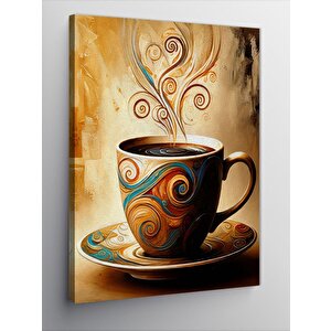 Kanvas Tablo Dekoratif Fincan 70x100 cm