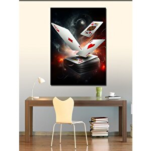 Kanvas Tablo Fırlayan Roket 50x70 cm