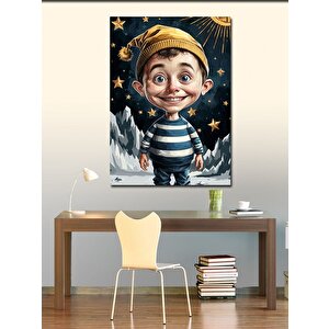 Kanvas Tablo Bereli Çocuk 100x140 cm