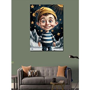 Kanvas Tablo Bereli Çocuk 50x70 cm