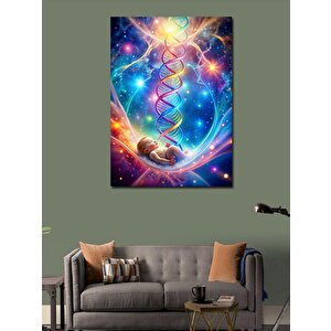 Kanvas Tablo Rahimdeki Bebek 50x70 cm