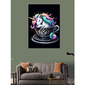 Kanvas Tablo Fincandaki Unicorn 70x100 cm
