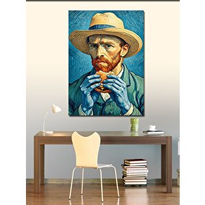 Kanvas Tablo Van Gogh Portresi 70x100 cm