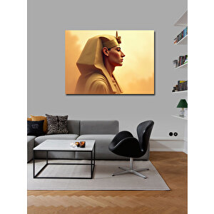 Kanvas Tablo Antik Mısır Kraliçesi Figürü 70x100 cm