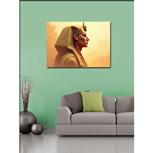 Kanvas Tablo Antik Mısır Kraliçesi Figürü 50x70 cm