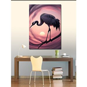 Kanvas Tablo Gölgedeki Turna 100x140 cm