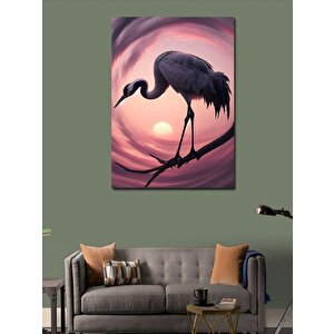 Kanvas Tablo Gölgedeki Turna 100x140 cm