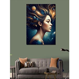 Kanvas Tablo Fırtına Kadını 50x70 cm
