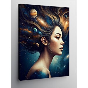 Kanvas Tablo Fırtına Kadını 70x100 cm