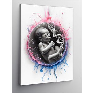 Kanvas Tablo Rahimdeki Bebek 70x100 cm