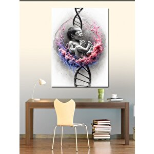 Kanvas Tablo Rahimdeki Bebek 50x70 cm