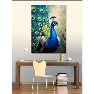 Kanvas Tablo Görkemli Tavuskuşu 50x70 cm