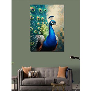 Kanvas Tablo Görkemli Tavuskuşu 70x100 cm