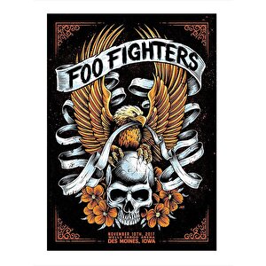 Foo Fighters Art Mdf Tablo 35cm X50cm 35x50 cm
