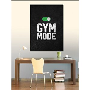 Kanvas Tablo Gym Fitness Temalı 70x100 cm