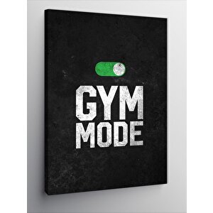Kanvas Tablo Gym Fitness Temalı 50x70 cm