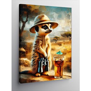 Kanvas Tablo Maceracı Mirket 70x100 cm