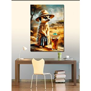 Kanvas Tablo Maceracı Mirket 70x100 cm