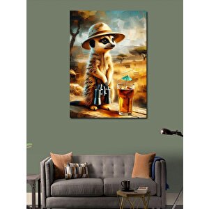 Kanvas Tablo Maceracı Mirket 70x100 cm