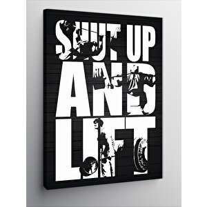 Kanvas Tablo Fitness Gym Temalı 50x70 cm