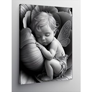 Kanvas Tablo Uyuyan Bebek 70x100 cm