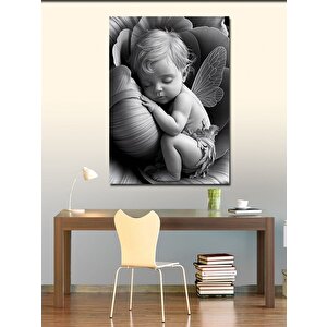 Kanvas Tablo Uyuyan Bebek 70x100 cm