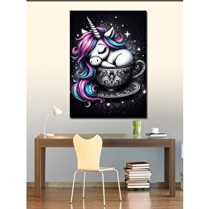 Kanvas Tablo Fincandaki Yavru Midilli 70x100 cm