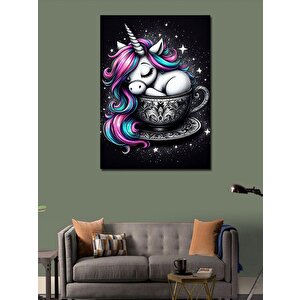 Kanvas Tablo Fincandaki Yavru Midilli 70x100 cm