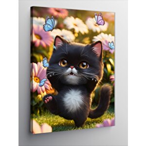 Kanvas Tablo Gökyüzüne Bakan Çocuk 70x100 cm