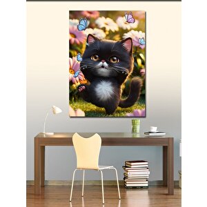 Kanvas Tablo Gökyüzüne Bakan Çocuk 70x100 cm