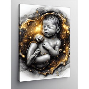 Kanvas Tablo Rahimdeki Bebek 70x100 cm
