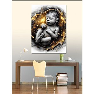 Kanvas Tablo Rahimdeki Bebek 70x100 cm