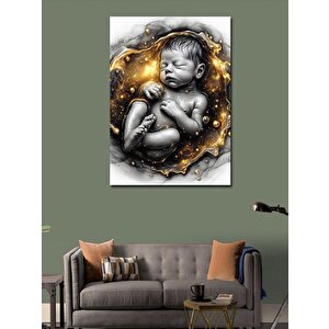 Kanvas Tablo Rahimdeki Bebek 70x100 cm