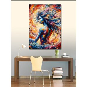 Kanvas Tablo Soyut Kadın  Figürü 70x100 cm