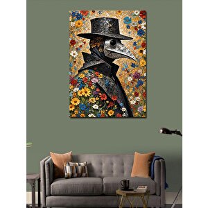 Kanvas Tablo Karga Maskeli Adam 70x100 cm