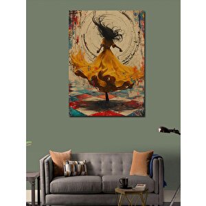 Kanvas Tablo Dansçı Figür 70x100 cm