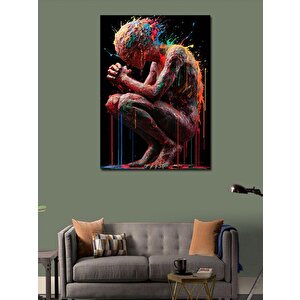 Kanvas Tablo İçsel Fırtına 50x70 cm