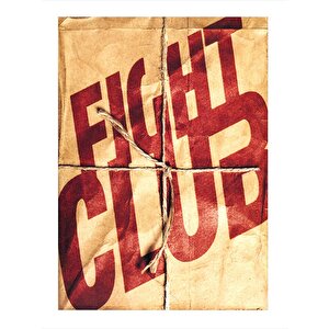 Fight Club Mdf Tablo 35cm X50cm 35x50 cm